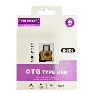 تبدیل USB به Type-C کلومن (OTG Type-C) مدل K-0T10